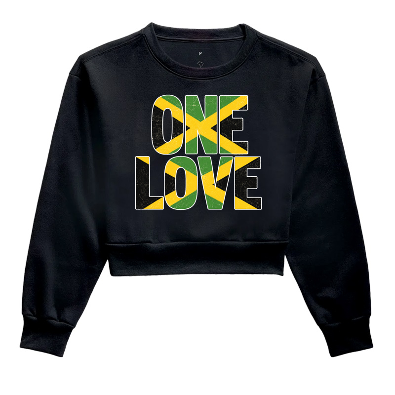 One Love III - Cropped Moletom