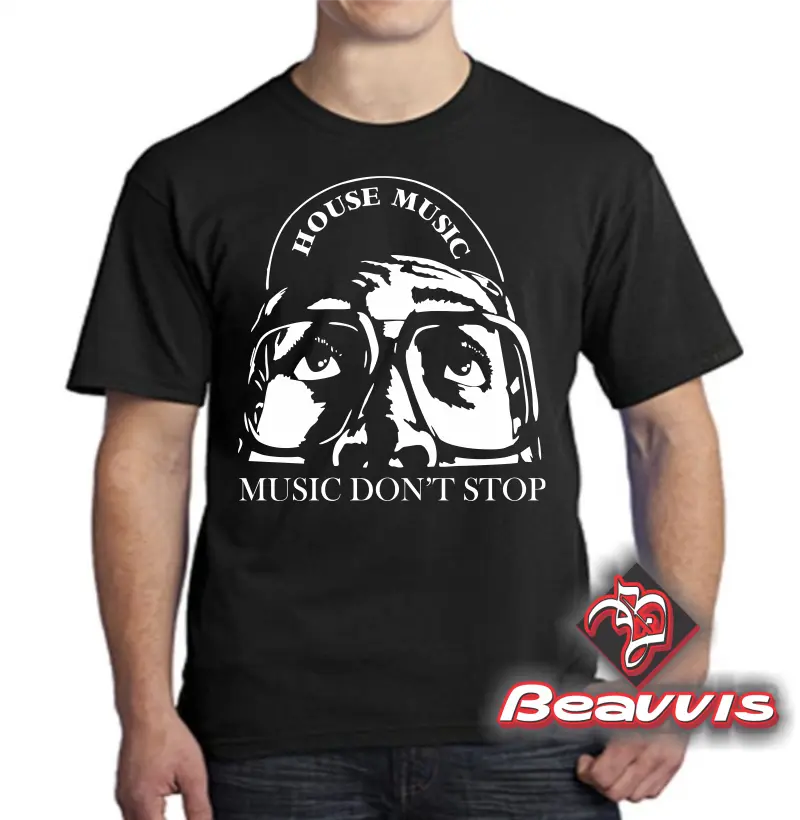 Camisa House Music - Music Don't Stop