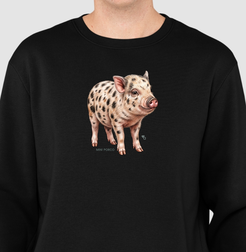 Singulares - Mini Pig - Moletom Suéter