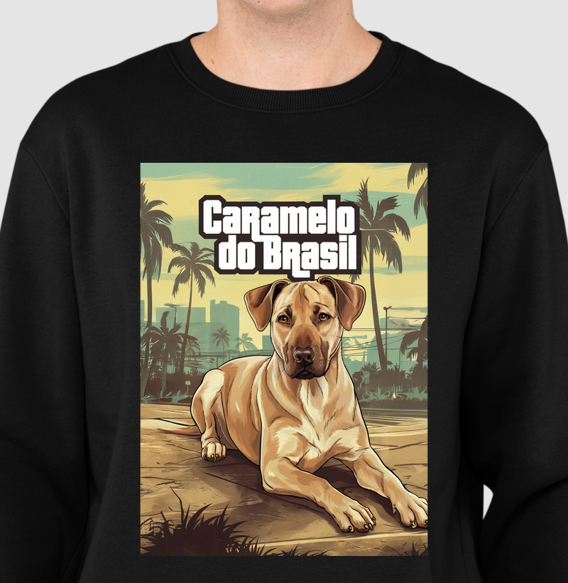 Moletom Caramelo do Brasil