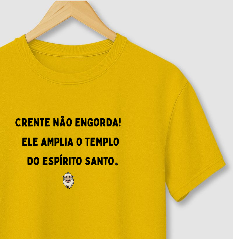 CRENTE NÃO ENGORDA!