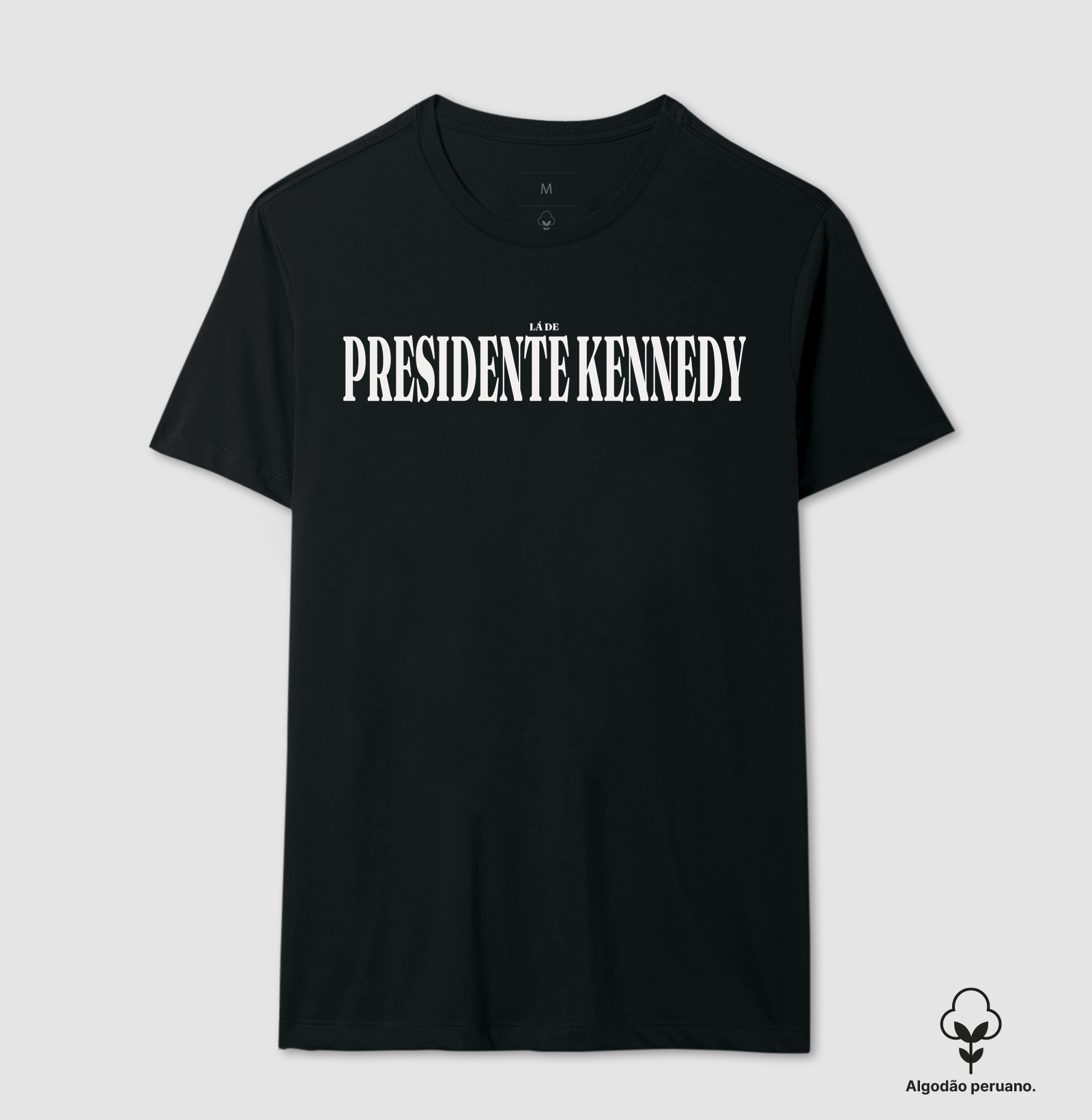 Presidente Kennedy | Tipografia TO - Camiseta Algodão Peruano