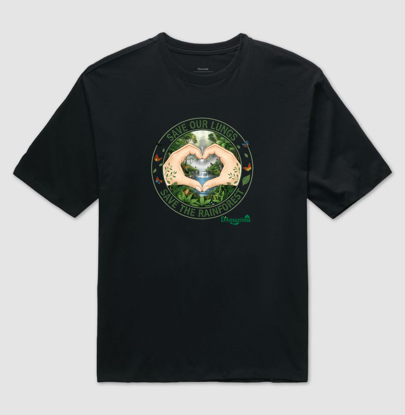 Levo a Amazônia no peito 