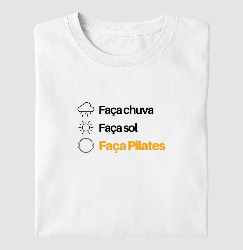 faça chuva, faça sol, faça pilates