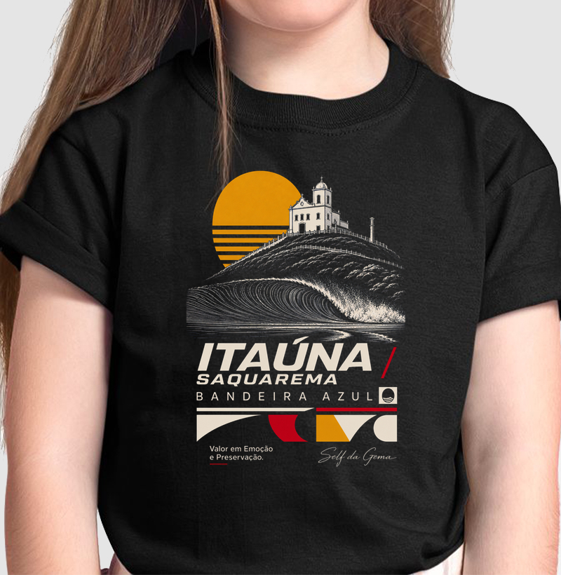 ITAÚNA AZUL - Camiseta Infantil
