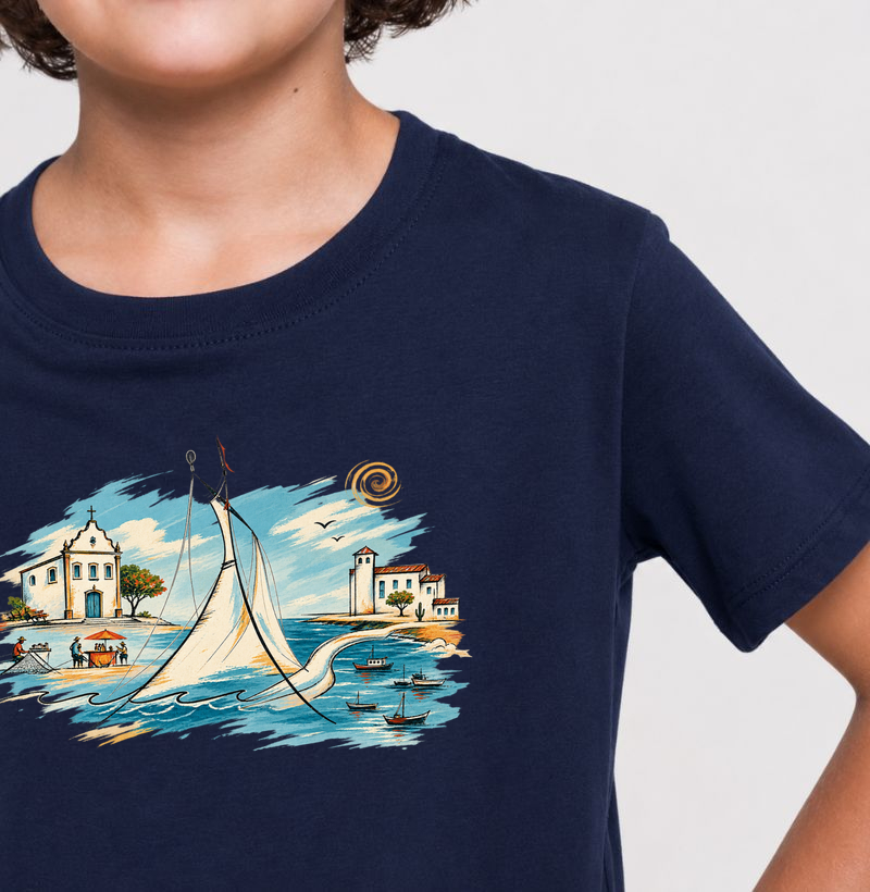 Maré da Bahia - Camiseta Infantil