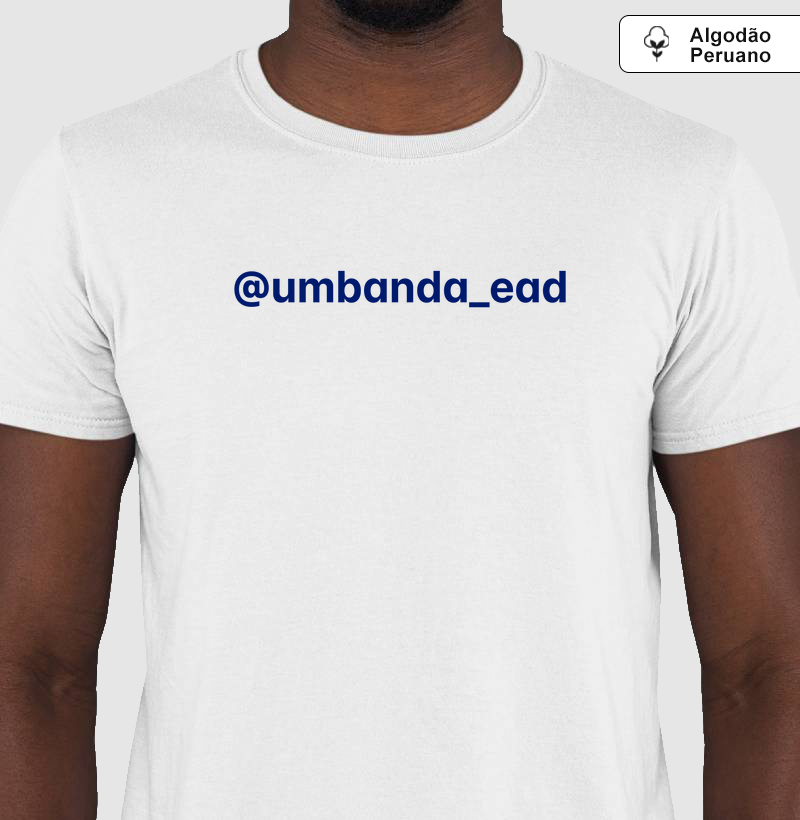 @umbanda_ead - Camiseta Algodão Peruano