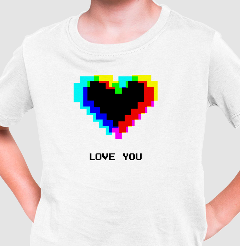 LOVE YOU – PIXEL HEART