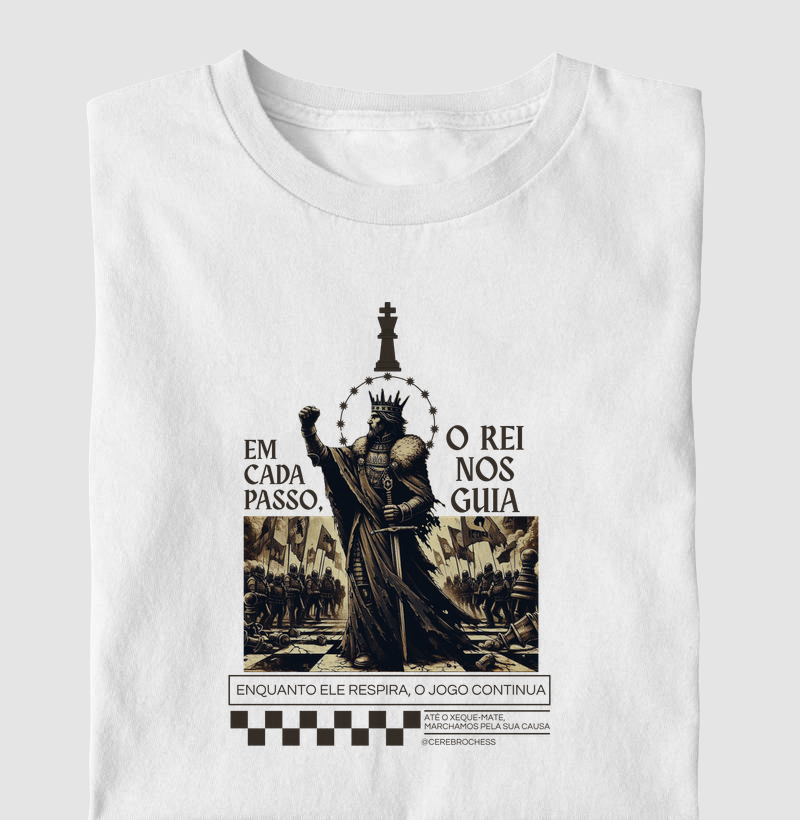 Em cada passo o Rei nos guia