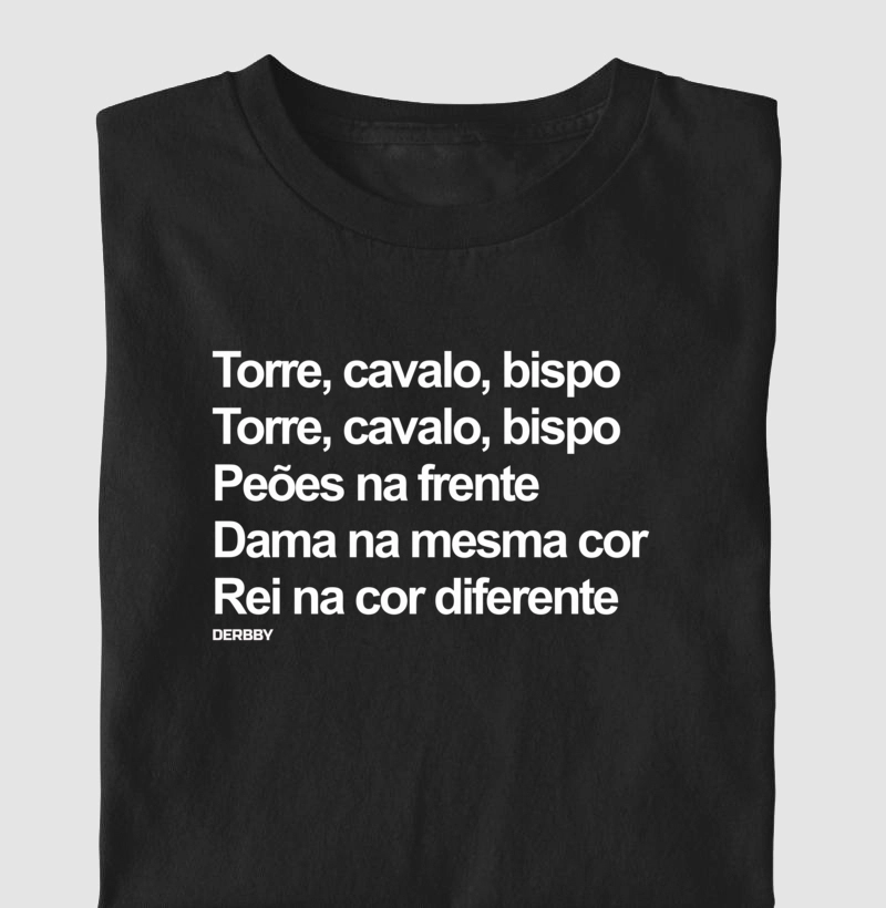 Arrumando o tabuleiro - Camiseta