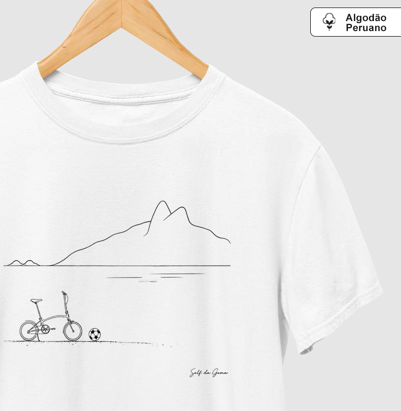 ENTRE RUAS E MAR • Confecção Reserva 🦜 - Camiseta Algodão Peruano