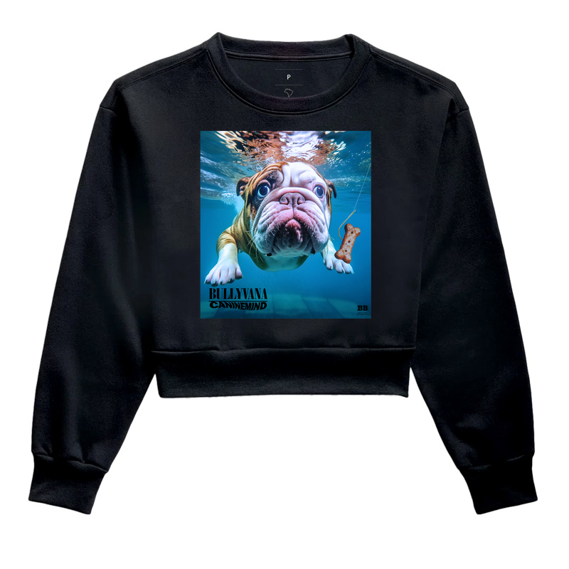 Cropped Moletom Bulldog Ingles "Bullyvana"