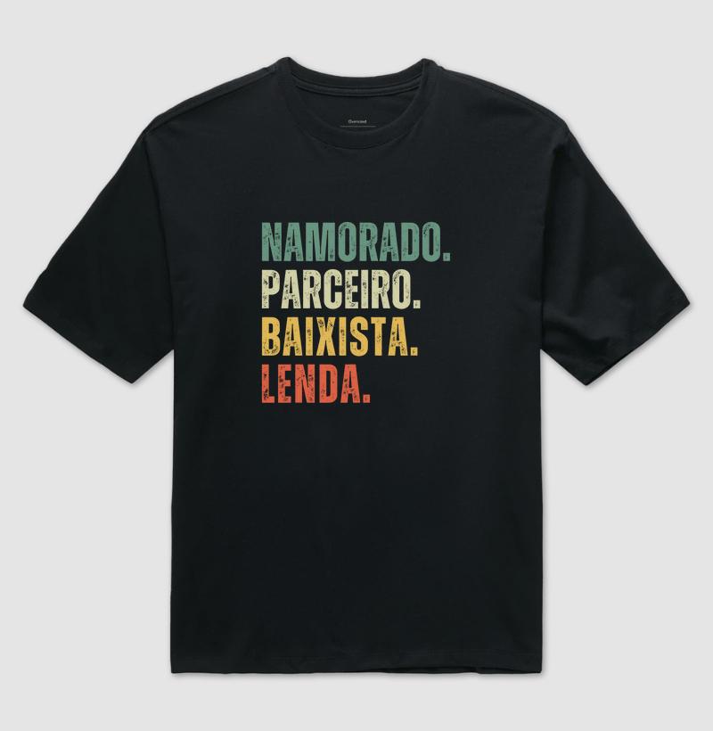 NAMORADO. PARCEIRO. BAIXISTA. LENDA.