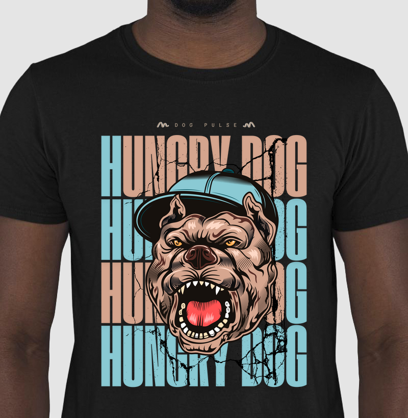 Camiseta Dog Pulse Hungry Dog