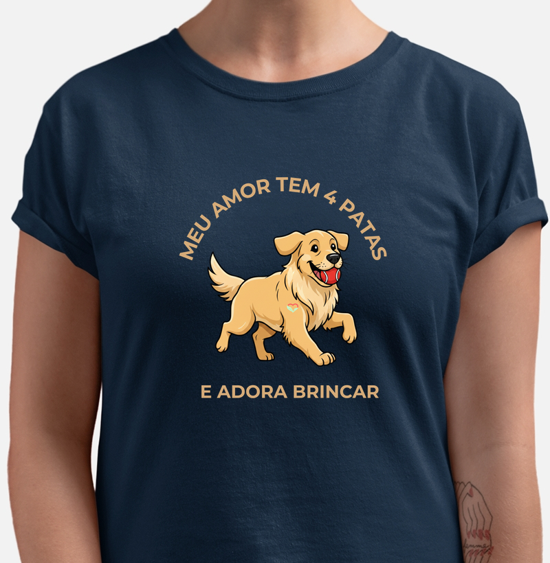 AMOR GOLDEN - Camiseta 