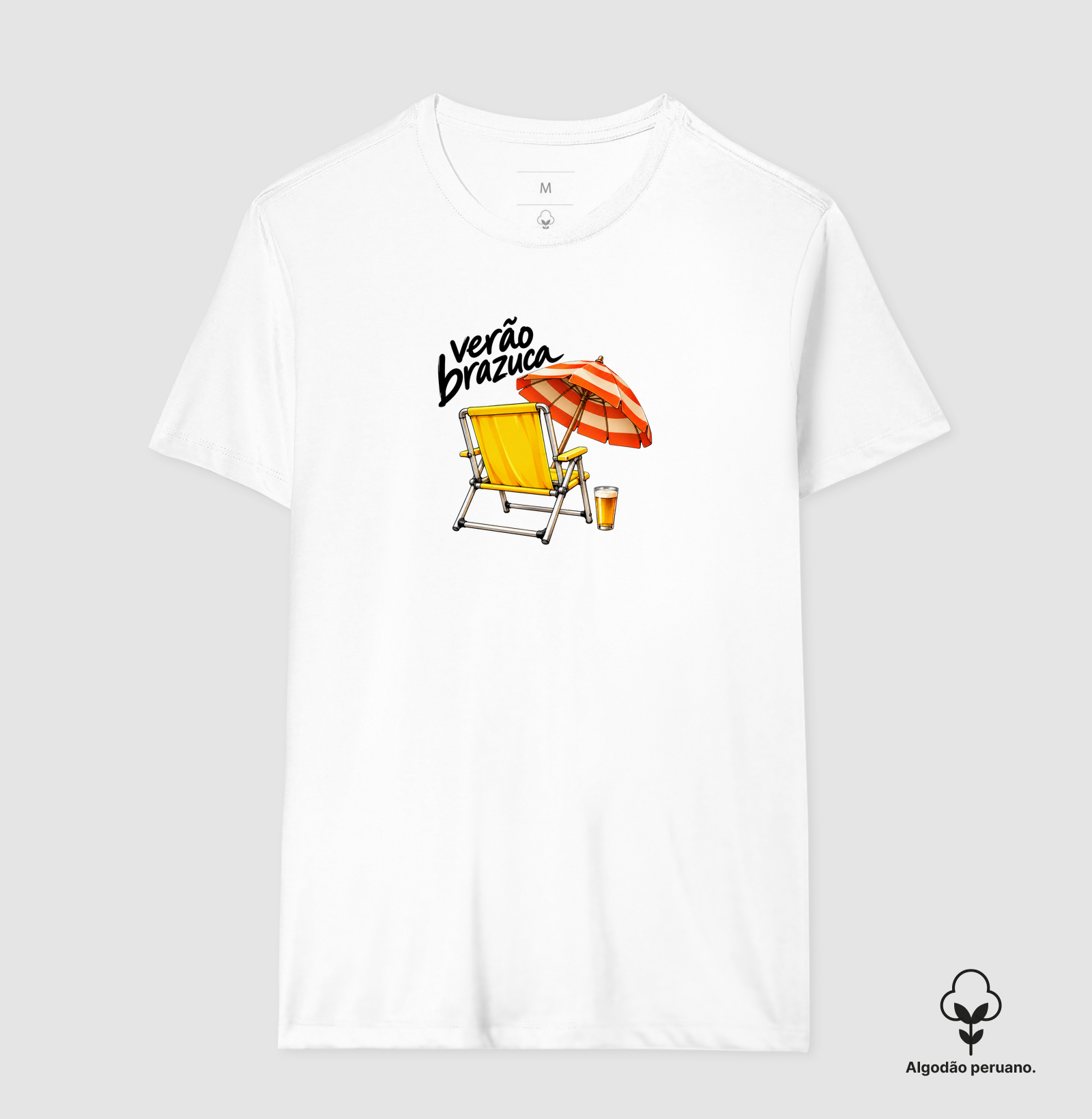 Verão Brazuca - Camiseta Algodão Peruano