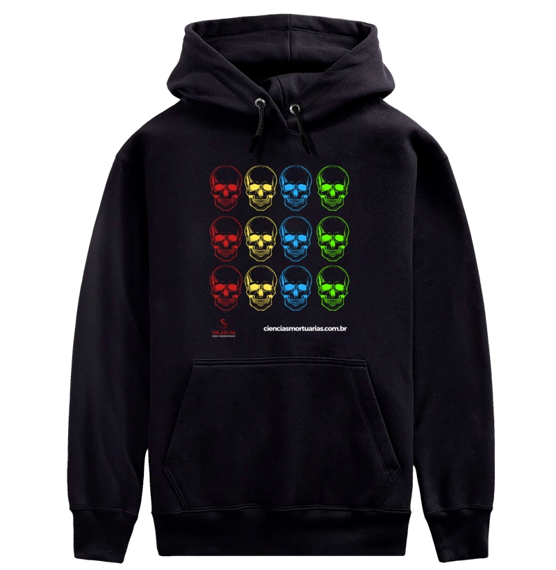 Moletom Living Colour Skull