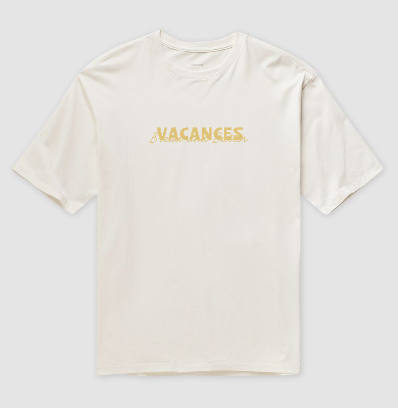 Camiseta Oversized Beurre & Soleil
