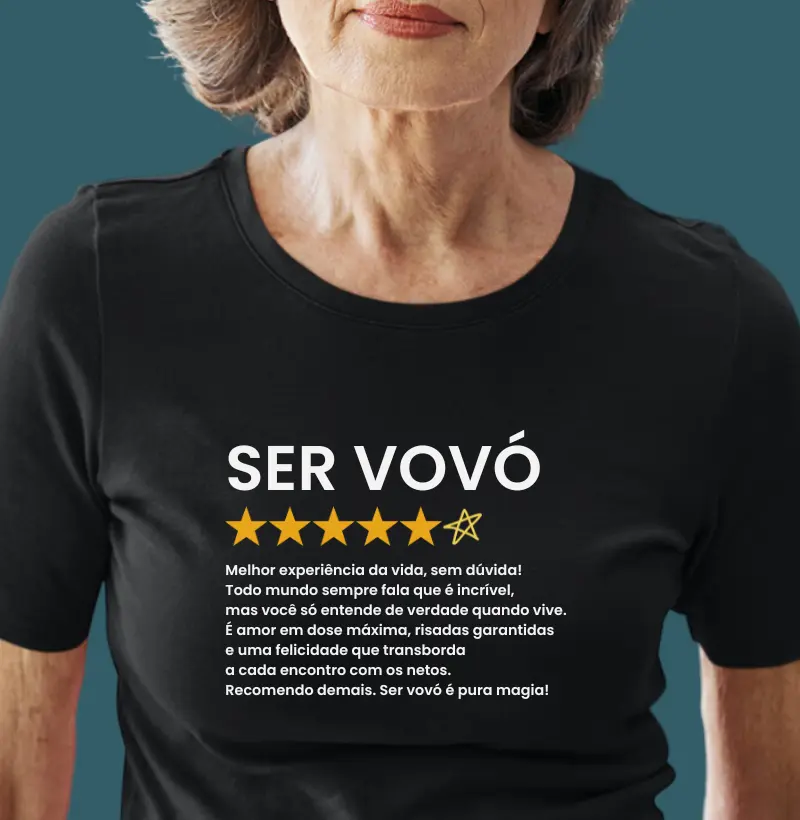 Ser Vovó: 5 estrelas, recomendo!