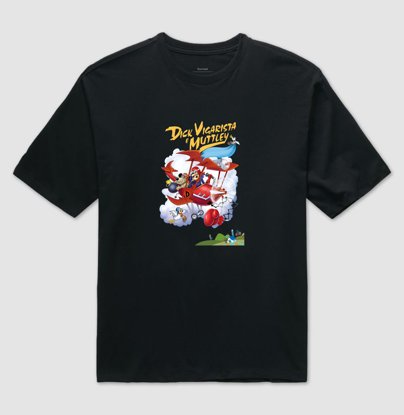 Camiseta Dick Vigarista e Muttley