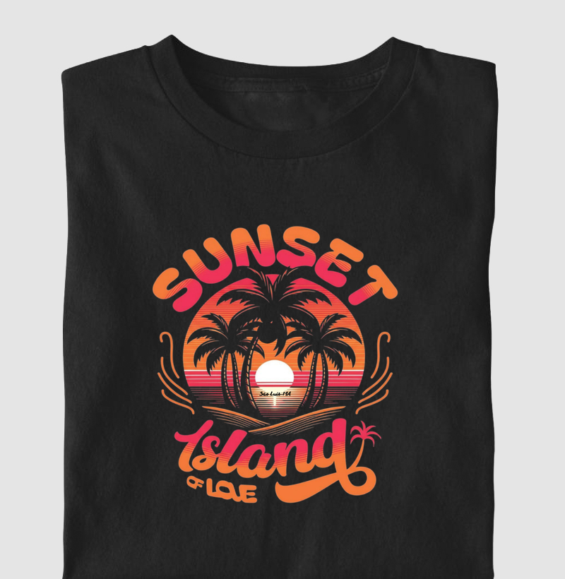 Camiseta Ilha do Amor ( São Luis-MA) | OxenteWear