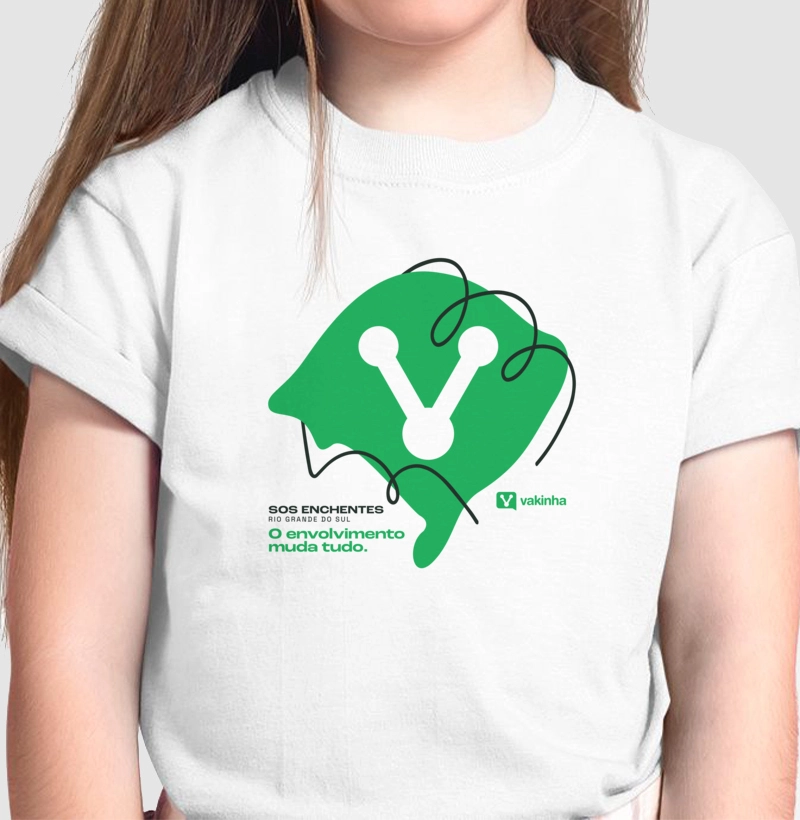 CAMISETA INFANTIL - TODOS PELO RS