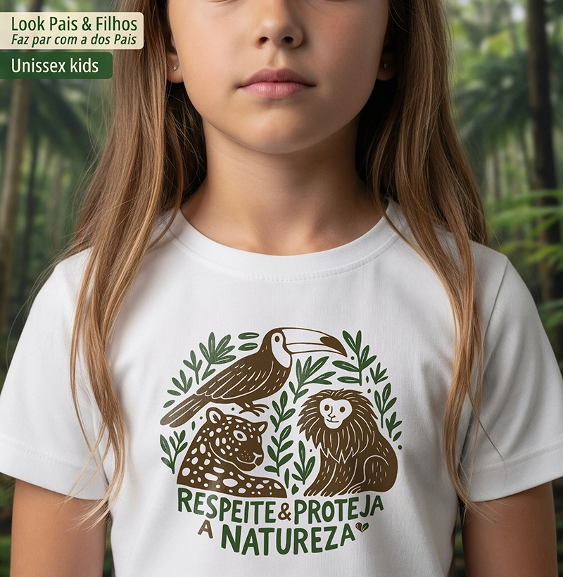 Respeite e proteja a Natureza - infantil