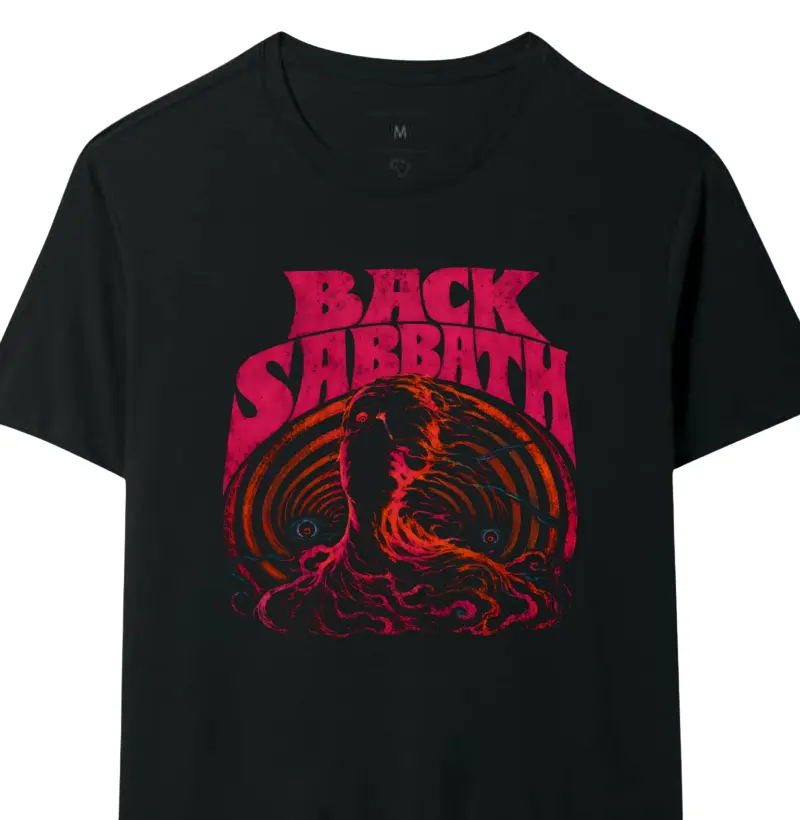 Camiseta Back Sabbath