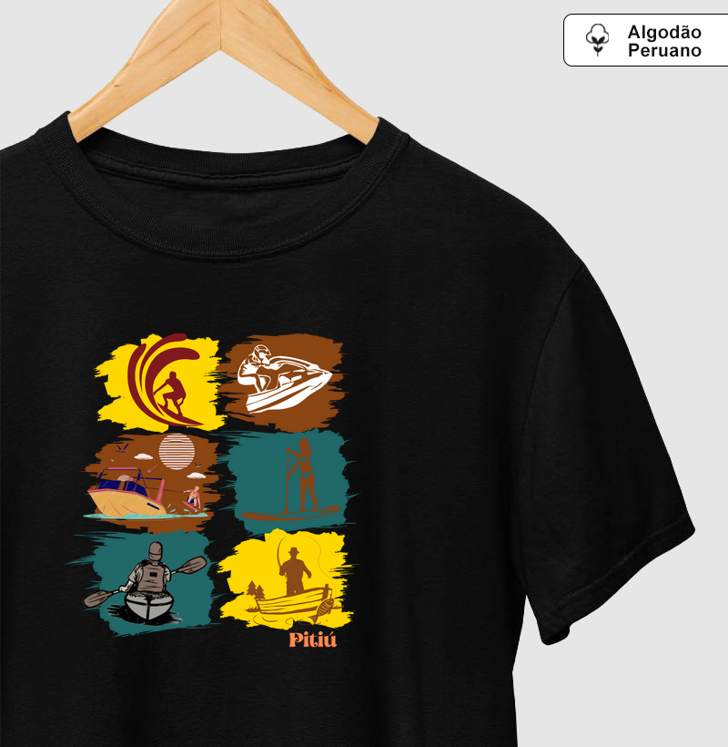 Camiseta Ondas da Amazônia - Pitiú