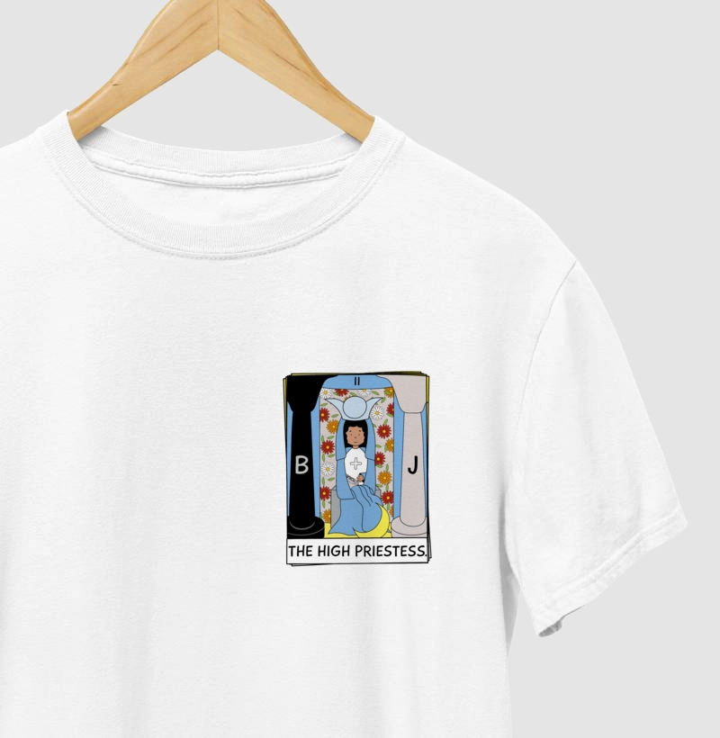 Camiseta The High Priestess - Estampa Tarot