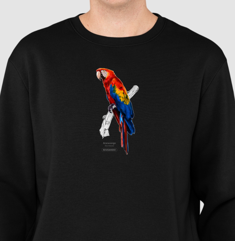 Aves do Brasil - Araracanga - Moletom
