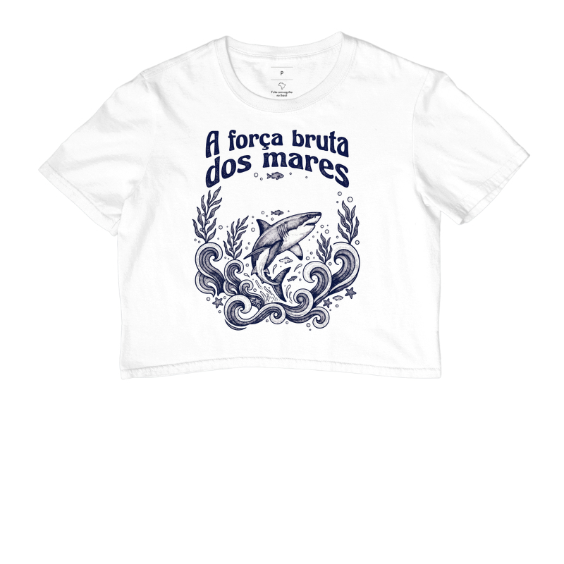Camiseta - O Salto do Tubarão-Branco