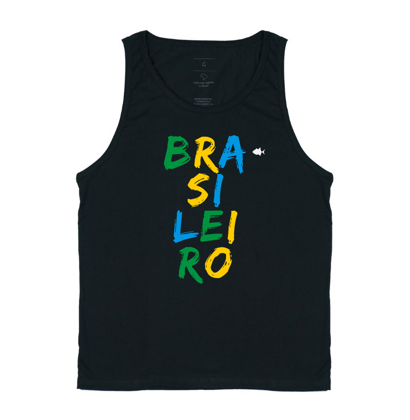 Brasileiro Mega Colorido - Regata - #28699