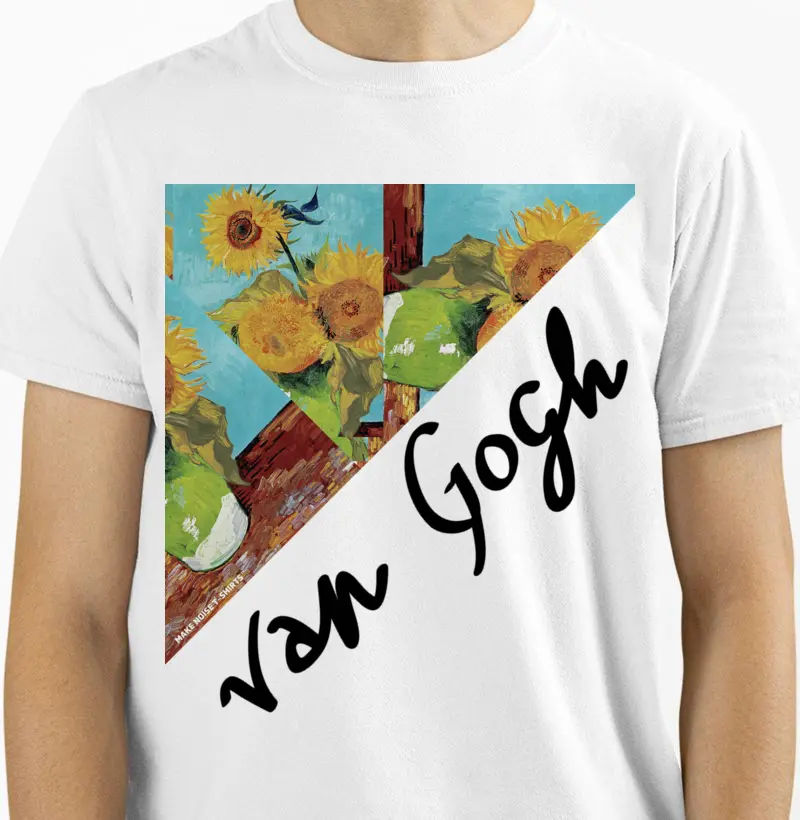 TRÊS GIRASSÓIS EM UM VASO de Vicent van Gogh PR