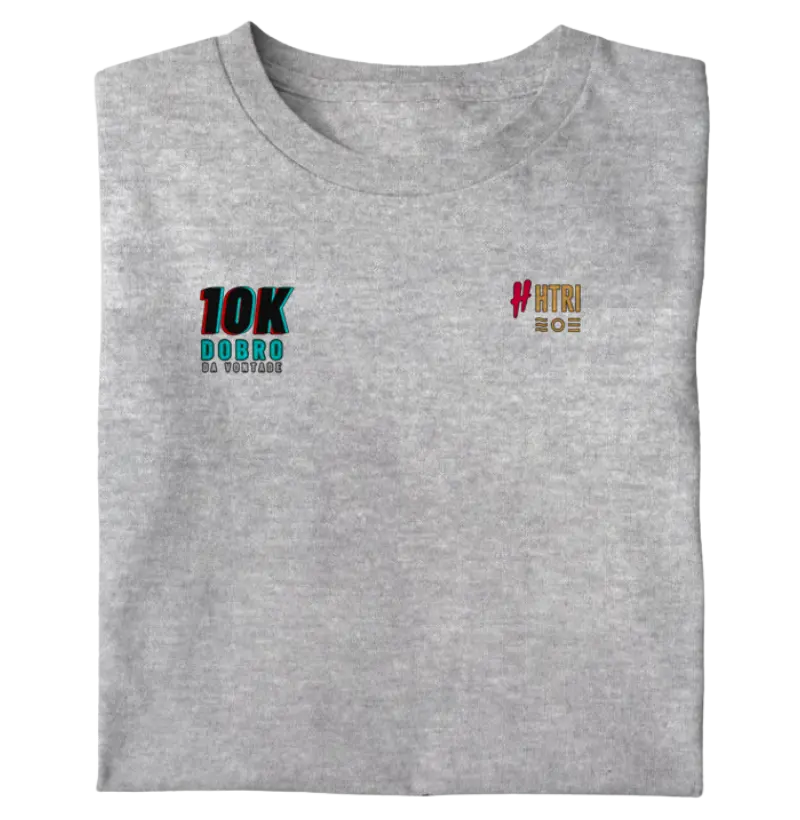 🔵 Camiseta 10K — O ritmo da superação.