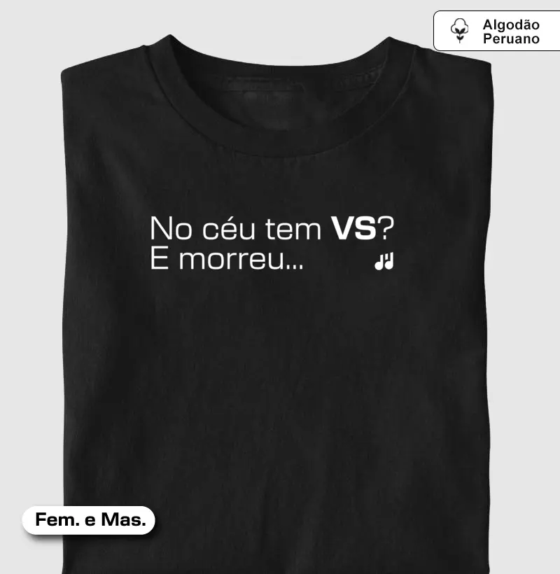 No céu tem VS? E morreu...