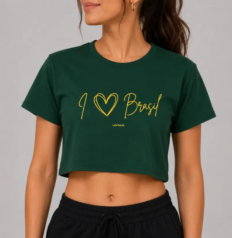 Cropped - I love Brasil