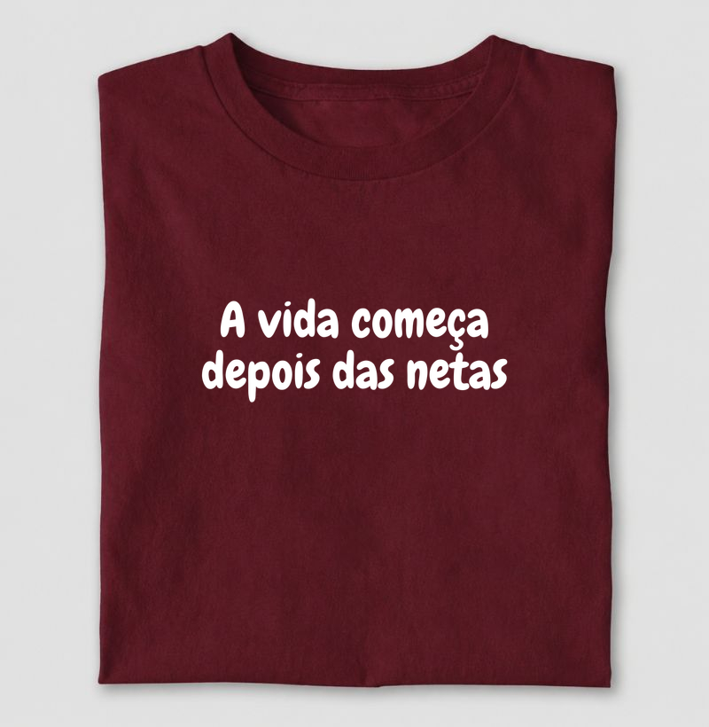 A vida começa depois das netas