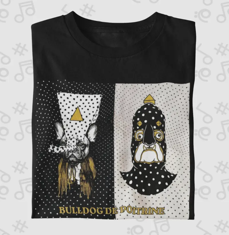 Frances e Ingles - Bulldog de Poitrine