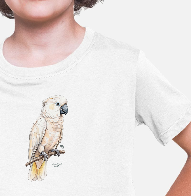 Aves - Cacatua Alba - Infantil