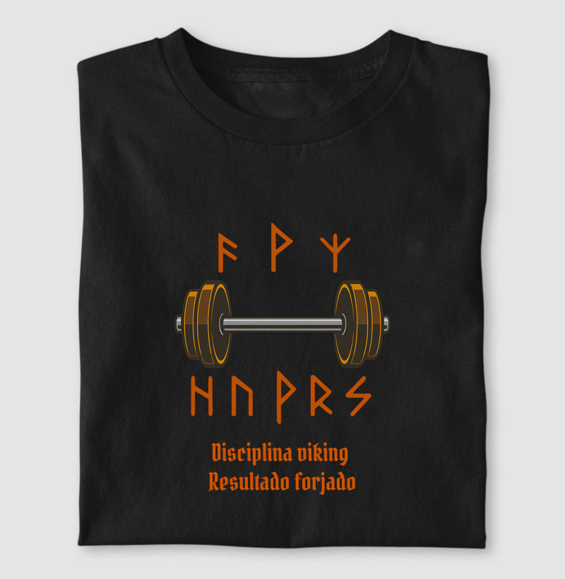 Runas da Constância – Camiseta Viking para Guerreiros de Academia