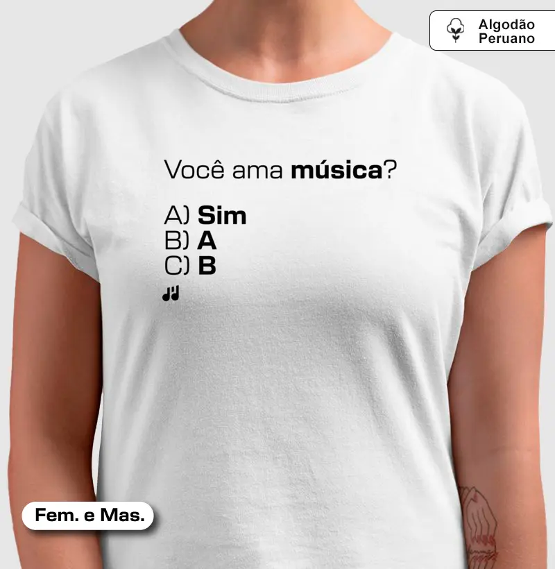 Você ama música?