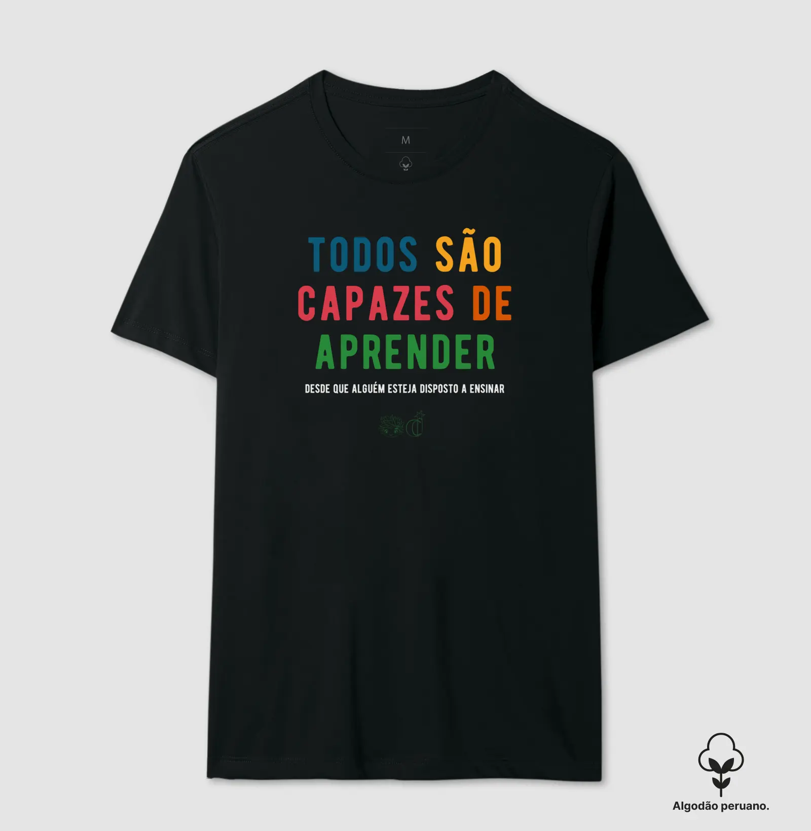 Camiseta Premium Algodão Peruano Orgânico | Todos  - CJ