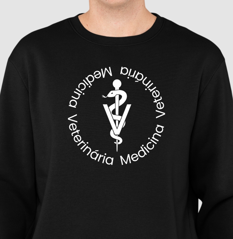 Medicina Veterinária II (Suéter Moletom)