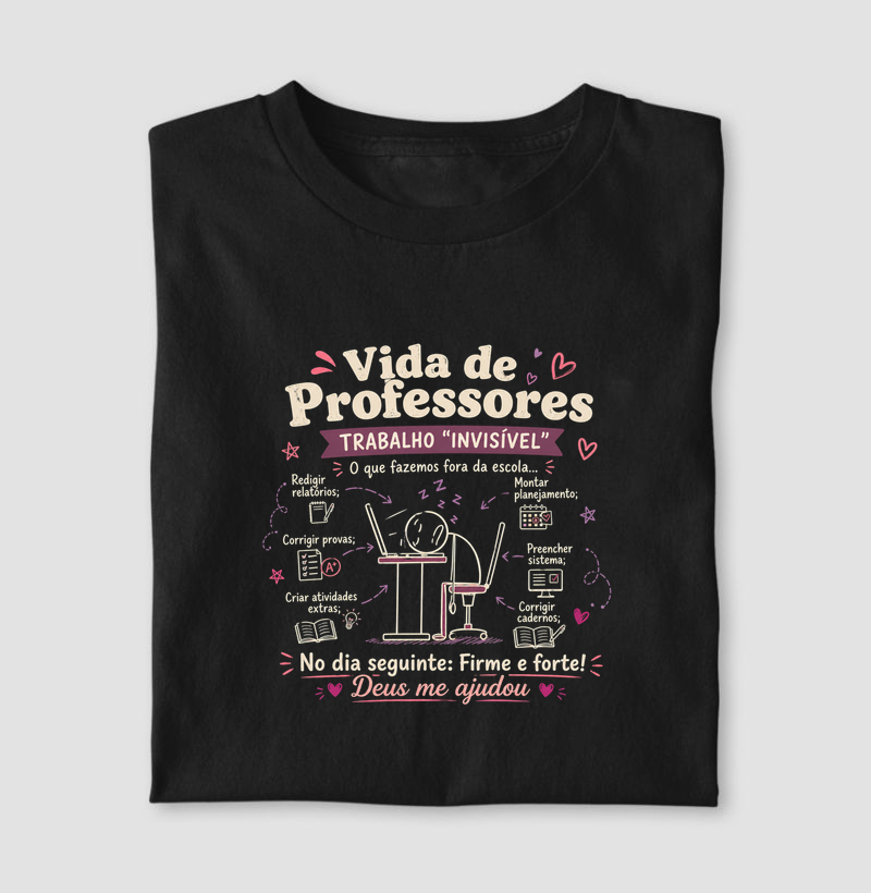Vida de Professores - Trabalho Invisivel - Deus Me Ajudou