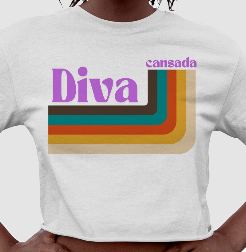 Cropped Diva Cansada Stripes