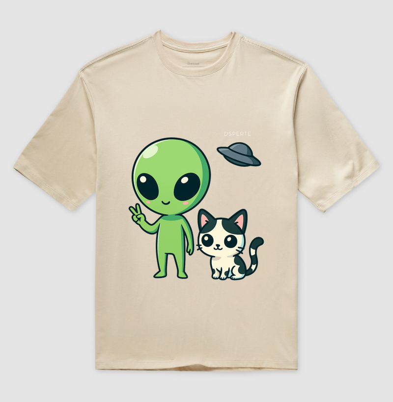 Alien & Gato Cósmico