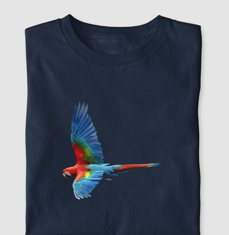 Arara Vermelha Pequena (Ara macao)