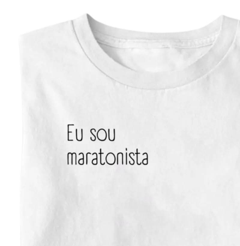 Eu sou maratonista