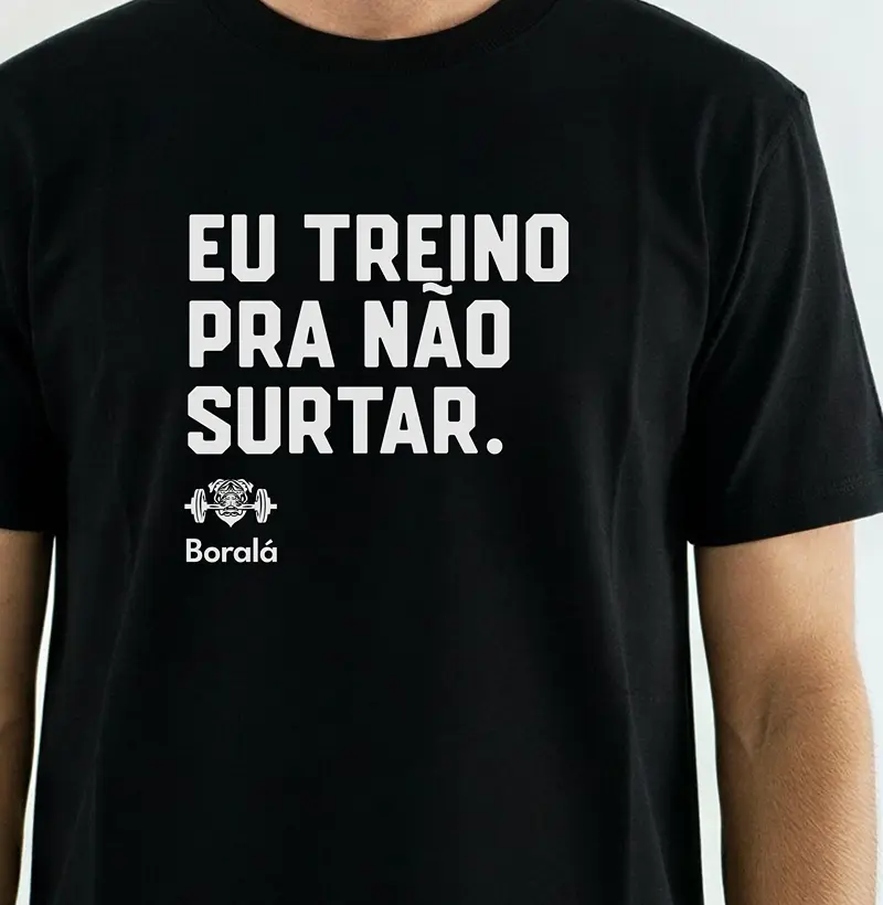 Eu treino pra não surtar 